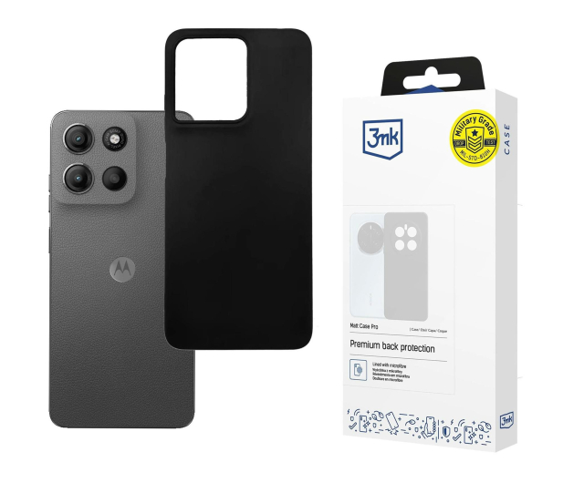 3mk Matt Case Pro do Motorola moto g15 - 1336040 - zdjęcie